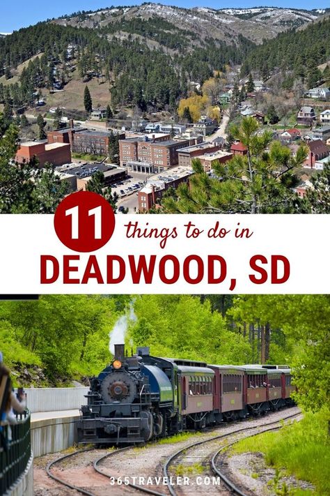 There's something about the Wild West that lures people in. Maybe it's the history of gunslingers and outlaws, or perhaps it has to do with the beautiful, rugged landscape. Whatever it is, there's no denying that Deadwood, South Dakota is one of the most exciting towns in America. If you're looking for a unique travel experience, here are some things to do in Deadwood SD that you won't want to miss. Things To Do In Deadwood South Dakota, South Dakota Road Trip With Dogs, What To Do In South Dakota, South Dakota Road Trip Itinerary, Lead South Dakota, Deadwood South Dakota Things To Do, South Dakota Outfits Summer, Things To Do In South Dakota, Mount Rushmore Vacation