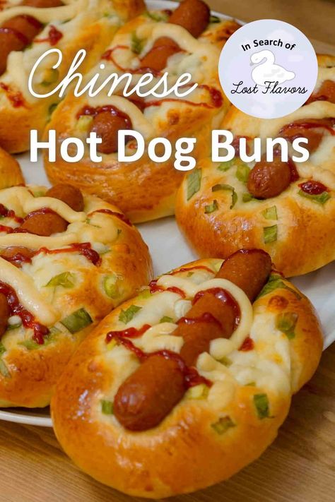 Hot Dog Bread, Hot Dog Bun, Sausage Bun, Chinese Hot Dog Bun Recipe, What To Do With Extra Hot Dog Buns, Japanese Hot Dog, Brioche Hot Dog Buns Recipe, Brioche Hot Dog Buns, Hong Kong Bakery