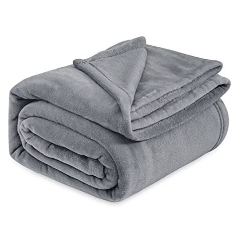 Limited-time deal: Bedsure Fleece Bed Blankets Queen Size Grey - Soft Lightweight Plush Fuzzy Cozy Luxury Blanket Microfiber, 90x90 inches Queen Size Blanket, Thermal Blanket, Queen Blanket, Bed Blankets, Cozy Accessories, Gray Blanket, Lightweight Blanket, Amazon Best Sellers, Luxury Blanket