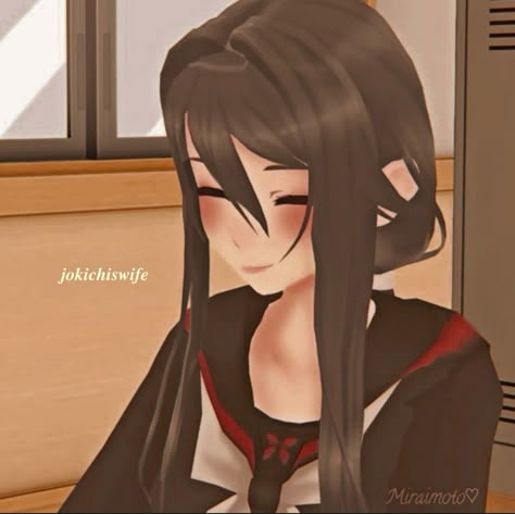 Yandere Simulator Icon, Yandere Simulator 1980, Ryoba Aishi, Yandere Simulator Characters, Yandere Girl, Ayano Aishi, Dreamcore Weirdcore, Psychological Horror, Hippie Wallpaper