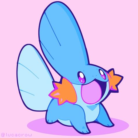 Mudkip Drawing, Cute Pokemon Drawings, Pokemon Artwork, Pokémon Drawing, Pokemon Masters, Digimon Pokemon, Character Fanart, Pokemon Team, Best Pokemon