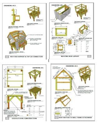 Easy Diy Chicken Coop Plans, Chicken Coop Easy, Small Coop, Easy Diy Chicken Coop, Build A Chicken Coop, Hobby Greenhouse, Backyard Chicken Coop Plans, Diy Chicken Coop Plans, Build Plans