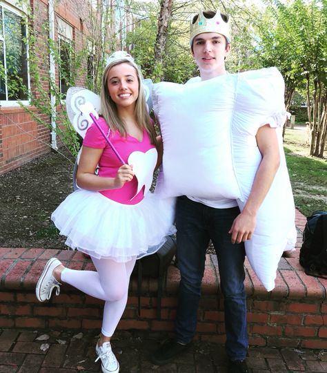 #toothfairy #costume #tooth #inspired #spiritweek #characterday Diy Tooth Fairy Costume Women, Tooth Fairy Costume Women, Fairy Halloween Costume Ideas, Diy Tooth Fairy Costume, Tooth Fairy Costume Diy, Tooth Fairy Halloween, Tooth Fairy Costume, Fairy Tshirt, Tooth Fairy Costumes