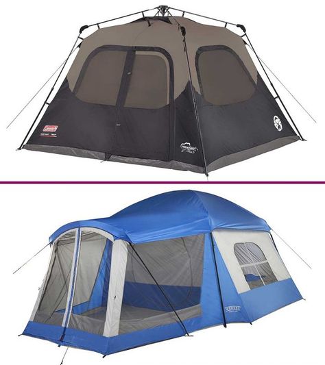 15 Best Instant Tents For Camping In 2022 To Have A Quick Setup Pop Up Tents For Camping, Camp Site Set Up Ideas, Teepee Tent Camping, Tent Camping Organization, Tent Hacks, Tents For Camping, Tent Cot, Lantern Hooks, Camping In The Woods