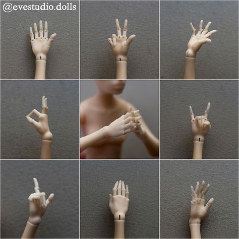 1/6 Articulate Hands! | We accept pre-orders for the hands! … | Flickr Doll Hands, Sculpting Tutorials, Doll Making Tutorials, Ball Jointed Doll, Silicone Dolls, Barbie Diy, Clay Art Projects, Doll Tutorial, Doll Repaint