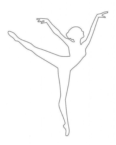 Ballet Shoes Art, Gymnastics Posters, Hand Outline, Ballerina Poses, Dancer Drawing, Ballet Drawings, Dancers Body, Ballerina Silhouette, Dancer Silhouette