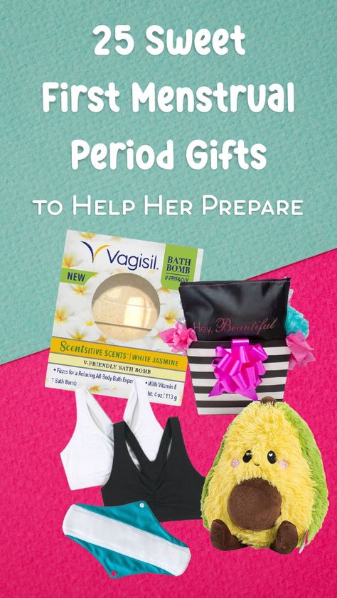 First Period Gift Basket My Daughter, Period Gifts For Daughter, Period Box Ideas For Daughter, First Period Party Ideas, 1st Period Gift Basket, Period Basket For Daughter, First Period Gift Ideas, Period Basket For Girlfriend, Period Gift Basket