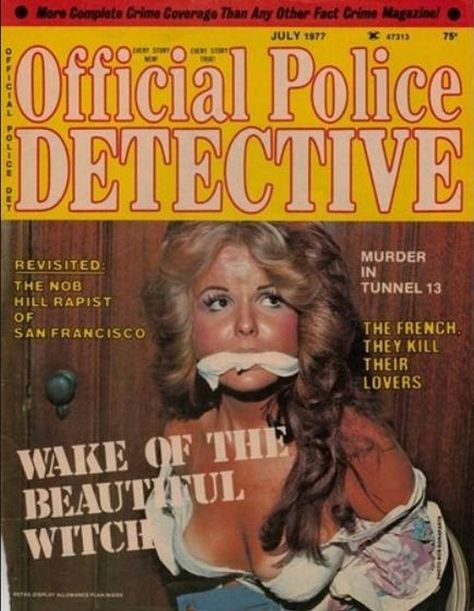 Detective Magazine Covers, Real Detective, True Detective, Police Detective, Women Ties, Book And Magazine, Comic Covers, Magazine Covers, News Stories