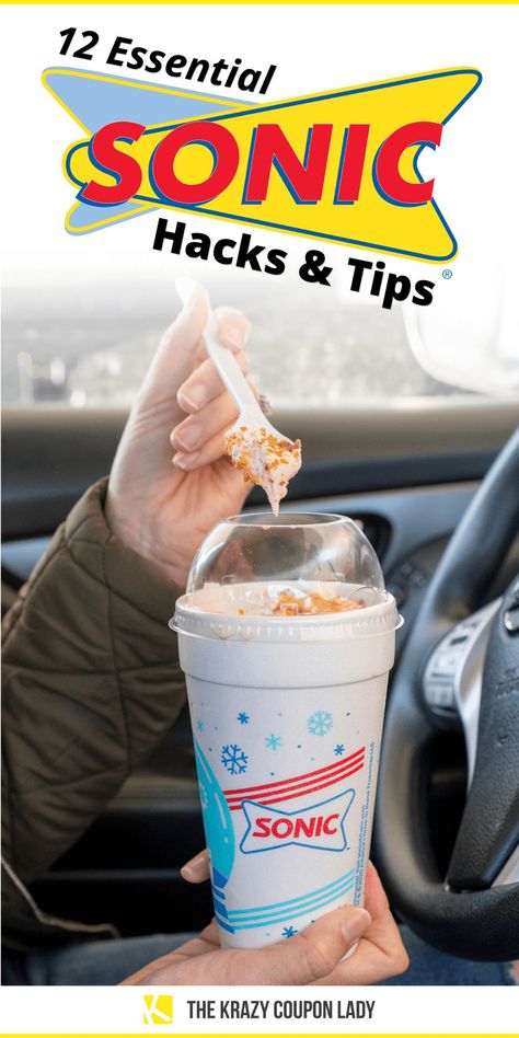 Sonic Blast Recipe, Fast Food Secret Menu Items, Secret Sonic Drinks, Sonic Secret Menu Drinks, Sonic Drink Orders, Sonic Orders, Sonic Drinks Combinations Ideas, Sonic Fast Food, Sonic Food