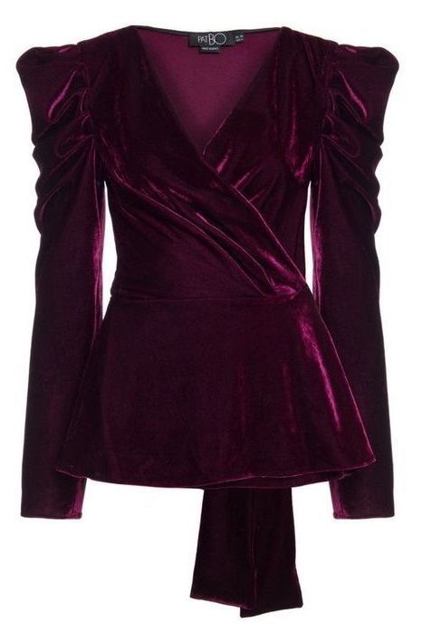 Velvet Top Design, Velvet Tops For Women Party, Velvet Puff Sleeve Blouse, Velvet Tops For Women, Velvet Top Designs, Velvet Puff Sleeve, Velvet Top Long Sleeve, Eve Outfit, New Years Eve Outfits