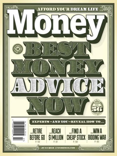 Money Typography, Sign Painting Lettering, Money Poster, Money Magazine, Bank Design, Money Design, Album Art Design, Sign Painting, Money Advice