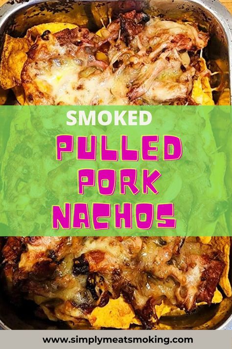 Got some leftover pulled pork? Then you have to try this pulled pork nachos recipe! Its EPIC! smoked pulled pork nachos recipe,smoked pork nachos,smoked pulled pork nachos,pulled pork nachos,pork nachos,texas pulled pork nachos,smokey bones nachos,pork nachos with queso,pulled pork nachos recipe,barbecue nachos,pork belly nachos,bbq pork nachos,messy nachos,pulled pork nachos near me,pulled pork nachoes,pulled pork bbq nachos,smoked nachos Pork Nachos With Queso, Pork Ribs Smoker, Smoked Nachos, Nachos Pulled Pork, Bbq Pork Nachos, Nachos With Queso, Barbecue Nachos, Pork Ribs Bbq, Texas Pulled Pork