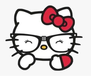 We Heart It | Fashion, wallpapers, quotes, celebrities and so much more Hello Kitty With Glasses, Kitty With Glasses, Hello Kitty Png, Kitty Png, Hello Kitty Clipart, Hello Kitty Stickers, Hello Kitty Imagenes, Images Hello Kitty, Hello Kitty Images