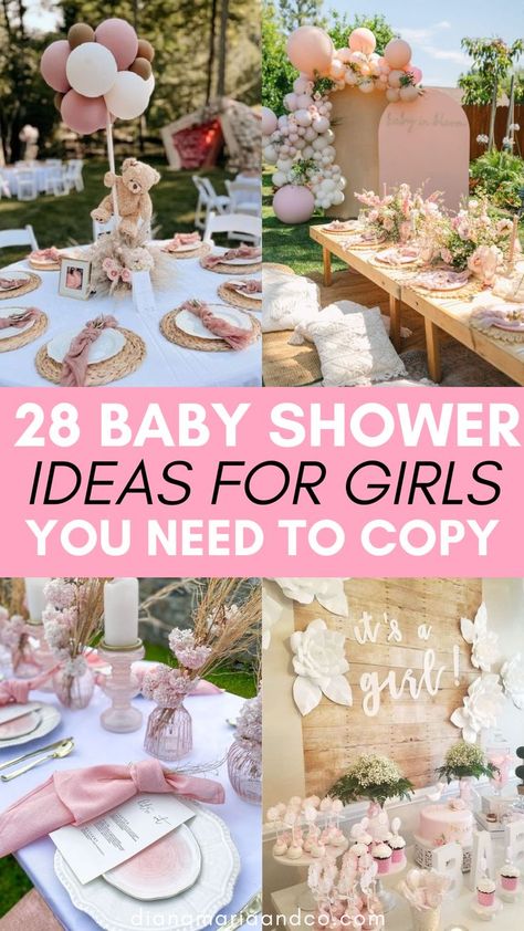 Planning for a baby shower is so exciting, especially when you have the best decorations and ideas. There are so many amazing themes and inspiration on this list! Planning For A Baby, Best Baby Shower Ideas, Baby Shower Themes, Shower Ideas, The Cutest, On A Budget, For Girls, Baby Shower, Shower