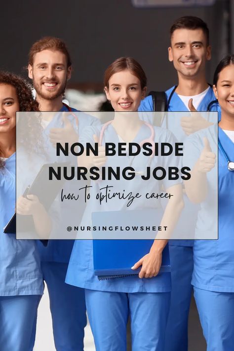 Non-Bedside Nursing Jobs School Study, Nursing Career, Career Tips, Nursing Jobs, School Study Tips, Study Tips, Nursing, How To Find Out, Career