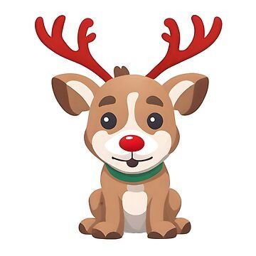 Get into the holiday spirit with our Cute Reindeer Dog, an adorable canine illustration spreading festive joy. • Millions of unique designs by independent artists. Find your thing. Cartoon Reindeer, Reindeer Dog, Dog Illustration, Dog Stickers, Holiday Festival, Holiday Spirit, Funny Stickers, Funny Dogs, Science Poster