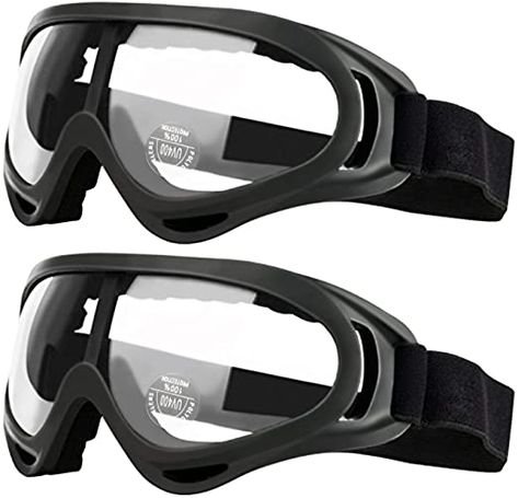 Amazon.com: GUSTYLE 2 Pack Children's Safety Glasses with Wind Resistance and UV400 Protection Perfect for Foam Blasters Gun: Clothing Eye Safety, Protection Gear, Goggles Glasses, Safety Goggles, Sport Motorcycle, Wireless Security Cameras, Snowboard Goggles, Safety Glasses, Ski Goggles