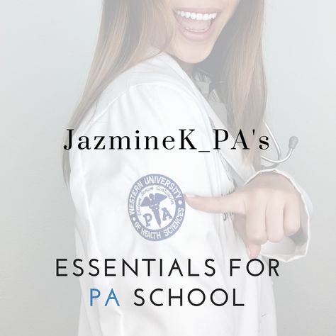 Pa School Gifts, Pa School Must Haves, Med School Essentials, Pa School Outfits, Pa School Essentials, Pa School Aesthetic, Pa Student, Physician Assistant Student, Physician Assistant School