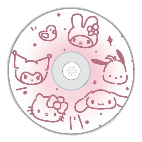 Piskel Art, Cd Art, Hello Kitty Collection, Cd Cover, Cute Little Drawings, Iphone Icon, App Icon Design, Instagram Highlight Icons, Hello Kitty Wallpaper