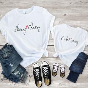 Son Outfits, Heart Bit, Mother Daughter Shirts, Mother Daughter Fashion, Mother Daughter Outfits, Matching Clothes, Mommy And Me Shirt, Daughters Shirt, Mommy And Me Outfits