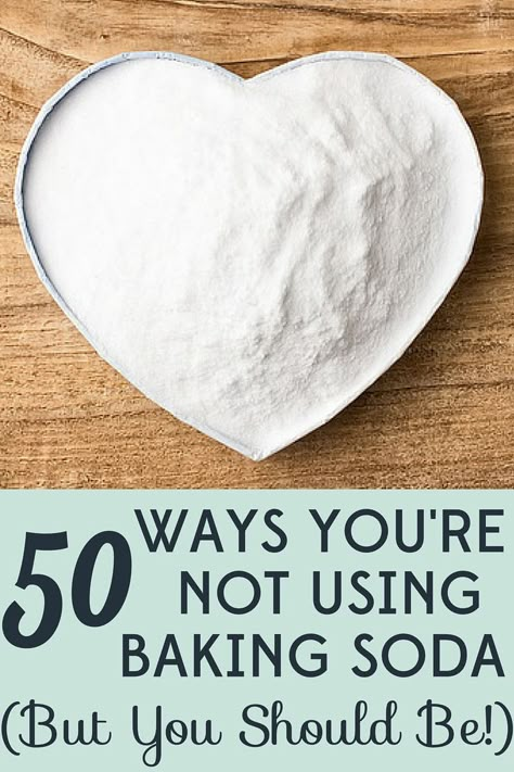 We all know to put baking soda in our fridge or the litter box. But there are a lot more uses for this cheap and versatile household staple. Find out how you should be using baking soda! Natural Odor Remover, Uses For Baking Soda, Baking Soda Uses, Baking Soda Shampoo, Household Cleaning Tips, Sodium Bicarbonate, Natural Cleaning Products, House Cleaning Tips, Diy Cleaning Products