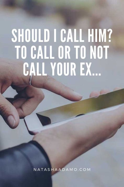 After breaking up, one of the first things I always used to ask myself was "should I call him?" and if so...    When?    Friends and family urged me not to and I knew deep down that it wasn't a good idea. But I couldn't stop with the "should I call him or try to forget about him?" In my mind, it had to be one or the other. Either way, I felt like I had something to lose. via @natasha_adamo Forget About Him, Relationship Lifestyle, Get Over A Breakup, Over A Breakup, Find A Boyfriend, Breakup Advice, After A Breakup, Play Hard To Get, Get A Boyfriend