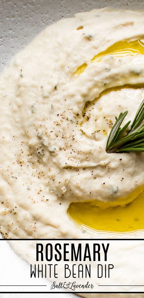 closeup of a bowl of dip with text overlay that reads rosemary white bean dip White Bean Dip Recipe, Vegan Winter Recipes, Winter Appetizers, Bean Dip Recipe, Appetizer Platter, Bean Dip Recipes, White Bean Dip, Party Platter, Veggie Snacks