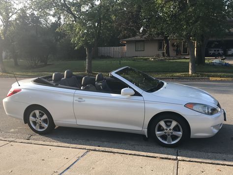 My 2006 Toyota Solara SLE Convertible. Love this car! Toyota Convertible, Toyota Solara Convertible, Lexus 430, Isabel Core, Trailer Light Wiring, Shifting Items, Car Vibes, Cute Outfits Ideas, Car Toyota