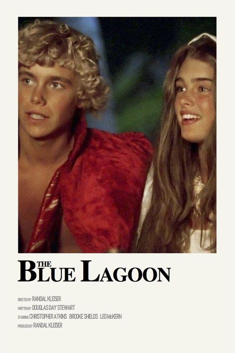 Blue Crush Movie Poster, Blue Lagoon Movie Poster, Blue Lagoon Poster, Blue Crush Movie, The Blue Lagoon 1980, Blue Lagoon Movie, Christopher Atkins, Summer Movies, Movie Character Posters