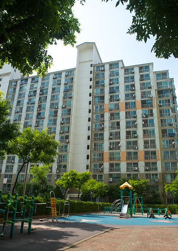 Korean Apartment Building, Korea Apartment, Apartment Outside, Korean Apartment, Build Design, Eric Lafforgue, Space Apartments, Dream Apartment Decor, Residential Apartments