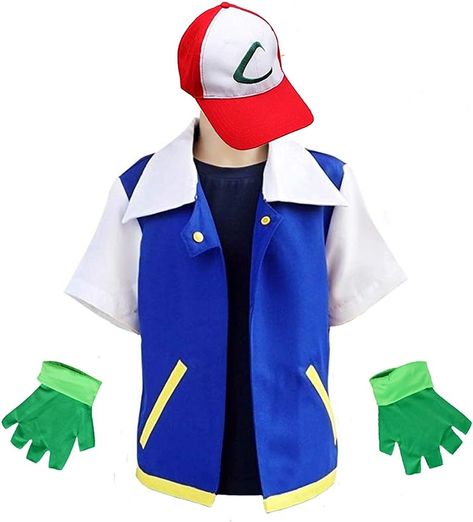 Step into the Pokémon world with our Ash Ketchum MUFENG Cosplay Costume! Gotta catch 'em all! Ash Ketchum Costume, Ash Ketchum Cosplay, Pokemon Cap, Cosplay Pokemon, Pokemon Ash Ketchum, Pokemon Costumes, Ash Pokemon, Pokemon Cosplay, Ash Ketchum