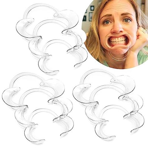 Amazon.com: Dental Cheek Retractor, 9-Pack 100% BPA-Free C-Shape Autoclavable Mouth Opener Retractors for Teeth Whitening, Party, Mouthguard Challenge Game (3X Size S, 3xSize M, 3xSize L) (9 Pack) : Industrial & Scientific Cheek Retractor, Challenge Games, Dental Cleaning, Mouth Guard, Skin Care Tools, Teeth Whitening, Beauty And Personal Care, Lips, Skin Care