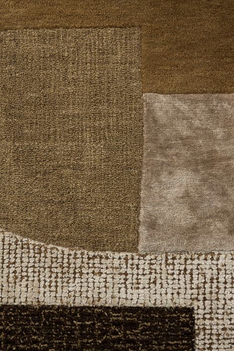 Exquisitely hand-tufted using the finest wool blend, carpet Silvan by DF boasts cozy texture and beautiful design. It features geometric patterns like a modern abstract art piece for your floor. 5' x 7'5":W63 x D91 x H1 in | Weight 11lbsW160 x D230 x H2 cm | Weight 5kgs 6'5" x 10':W79 x D118 x H1 in | Weight 20lbsW200 x D300 x H2 cm | Weight 9kgs Material | Mixed Fabric It comes in 2 different sizes Dutch Furniture, Geometric Carpet, Art Deco Rugs, Style Carpet, Nordic Living, Interior Design Concepts, Stylish Living Room, Modern Carpet, Bamboo Silk