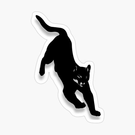 Get my art printed on awesome products. Support me at Redbubble #RBandME: https://www.redbubble.com/i/sticker/Black-panther-by-flashcompact/74393846.EJUG5?asc=u Black Panther Clipart, Black Panther Logo Design, Black Panther Party Symbol, Panther Sleeping, Black Panther Stickers, Black Panther, Panther, Art Prints, Black