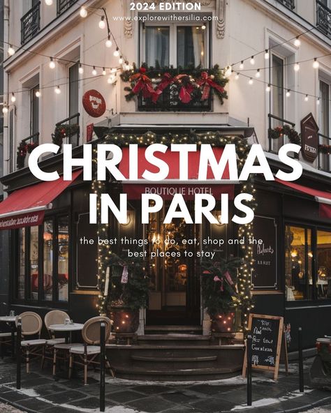 Paris at Christmas? Dreamy or overwhelming? Spoiler: It’s both… unless you plan! Paris during the holidays sounds magical, right? Twinkling lights, mulled wine, and maybe even a hint of snow. But then comes the real question: What do you actually DO there? I’ve got you covered. My guide to Paris at Christmas is packed with everything you need: ✨ The coziest spots for hot chocolate 🎡 Hidden winter markets the locals love 🌟 Can’t-miss light displays (hello, Champs-Élysées!) 🍷 And foodie stops... Paris On Christmas, Paris Christmas Aesthetic, France Christmas Market, Paris Best Places, Paris Christmas Market, Winter Trip Packing List, Paris At Christmas, Paris In The Winter, Best Dates