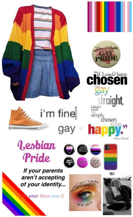 How I normally dress Outfit | ShopLook Pride Dress Ideas, Rainbow Outfit Aesthetic, Pride Aesthetic Outfits, Pride Parade Outfit Ideas, Pride Parade Ideas, Lgbtq Clothes, Pride Fits, Pride Outfit Ideas, Lgbtq Outfit