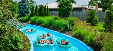 Diy Lazy River In Backyard, Diy Lazy River, Pools With Lazy River Backyards, Lazy River Pool Backyard, Retractable Pool Cover, Crazy Pool, Backyard Lazy River, River Pool, Lazy River Pool