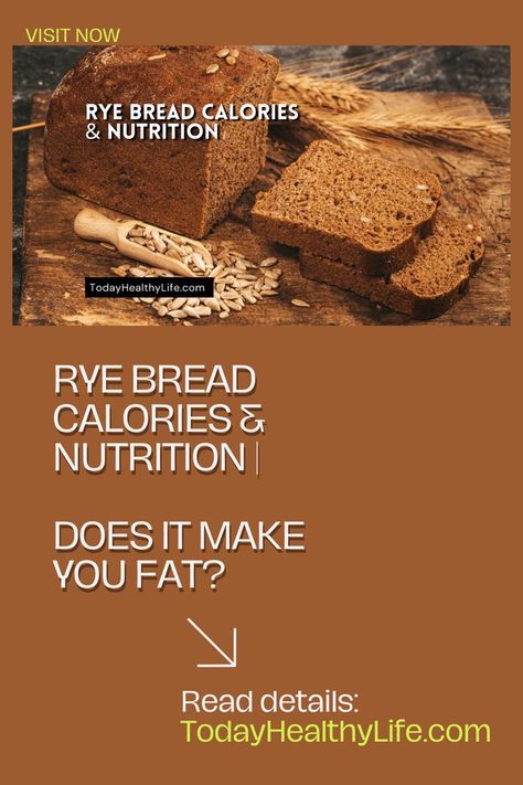 Rye Bread Calories & Nutrition | Does it make you fat? Pastrami On Rye, Bread Calories, Rye Flour, Rye Bread, Nutritional Value, Corned Beef, New Flavour, Flatbread, Nutrition Recipes