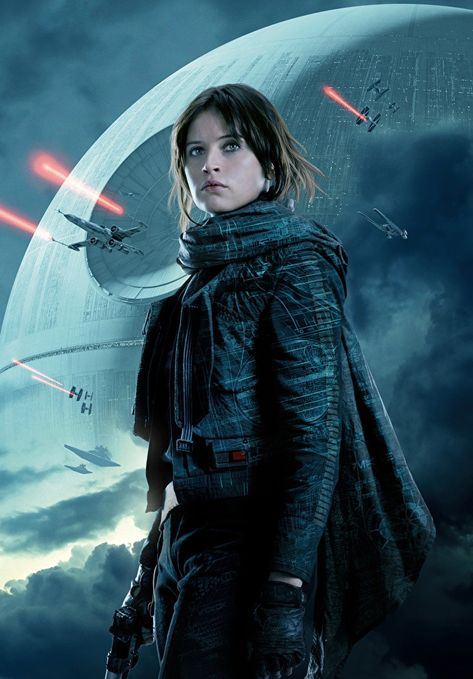 Star Wars Rouge One Rogue One Jyn Erso, Rogue One Star Wars, Jyn Erso, Diego Luna, Rey Star Wars, Rogue One, Felicity Jones, Star Wars Film, Star Wars Women