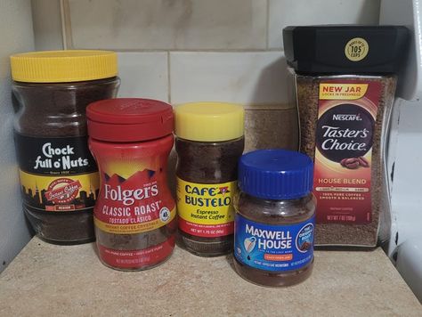 Review: Trying to Find the Best Instant Coffee + Photos Espresso With Instant Coffee, Cold Instant Coffee Recipes, Best Instant Coffee Recipes, Nescafe Instant Coffee Recipes, Instant Coffee Recipes Hot Drinks, Cafe Bustelo Instant Espresso Recipe, Instant Espresso Recipes, Bustelo Coffee, Instant Coffee Recipes