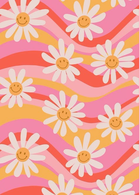 Iphone Wallpaper Preppy, Wallpaper Preppy, Preppy Wallpapers, Frizz Free Hair, Patterns Wallpaper, Wallpaper Flowers, Preppy Wallpaper, Smiley Faces, Cute Patterns