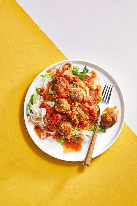 RU327440 Kimchi Meatballs, Cafe Content, Sauteed Cabbage, Food Photoshoot, Content Plan, Spaghetti And Meatballs, Garden Recipes, Samosa, Meatball Recipes