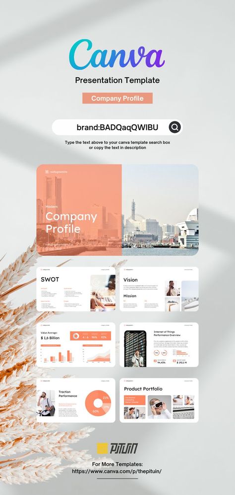 Hello, This is versatile Company Profile presentation template in canva that very suitable in many different business and personal purposes. Just copy this to your canva search box ---> brand:BADQaqQWIBU . #companyprofile #presentation #canva #modernpresentation #presentationtemplate #canvapresentationtemplate Company Profile Design Templates, Company Profile Presentation, Profile Template, Company Presentation, Business Cards And Flyers, Marketing Business Card, Nail Design Inspiration, Minimalist White, Book Labels