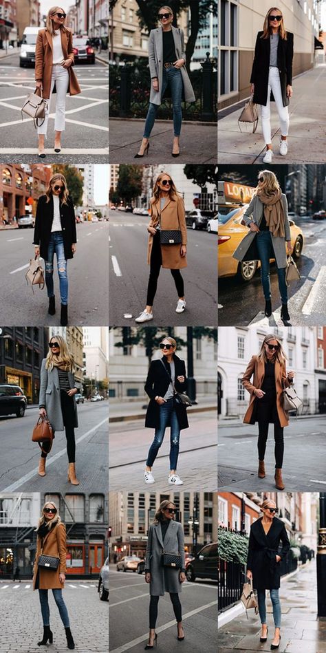 Womens Nyc Winter Fashion, Paris Winter Work Outfit, How To Dress In London In Fall, Baltimore Outfit Winter, London Fall Fashion Casual, New York Street Outfits, Fall Winter Outfits New York, European Winter Outfits 2023, Cold Summer Outfit Work