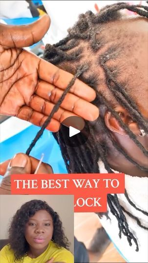 78K views · 1.2K reactions | Watch this video and learn the best way to relock your dreads: with this video alone , you can comfortably recreate this method because it’s very detailed and well demonstrated 🥰🥰 | Watch this video and learn the best way to relock your dreads: with this video alone , you can comfortably recreate this method because it’s very... | By Diseph Benson’s Backup page | This is the easiest way to lock your dreads very easy eh this video is so self explanatory and it makes it very easy to lock your hair so you see you first have to put in my picture in between your hair then put in my picture the locks you drag it out you see how it's doing it wow you put the middle in between your hair then bring the locks put inside and then drag it out and it's doing it so nicely How To Do Dreadlocks, How To Make Dreads, Starting Dreads, Natural Dreads, Fake Dreads, Beautiful Braided Hair, Dreadlock Style, Dreads Styles, Fake Hair