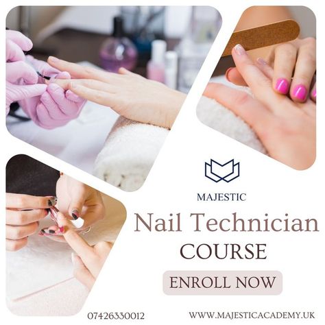 #nails #nailtechnician #techniciannail #nailtechniciancourse #course #nailcourses #majestic #majesticbeauty Nail Art Course Poster, Nail Course Poster, Nail Poster, Nails Poster, Nail Art Course, Nail Education, Pink Office Decor, Skilled Trades, Nail Art Courses