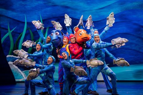 Under The Sea Puppets, Finding Nemo The Musical Jr, Finding Nemo Puppets, Finding Nemo Play, Finding Nemo Play Costumes, Finding Nemo Jr Props, Finding Nemo Jr Musical, Finding Nemo Kids Musical, Finding Nemo Set Design