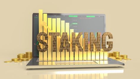 The staking text on notebook for currenc... | Premium Photo #Freepik #photo #business #technology #money #website Cryptocurrency Trading, Business Technology, Use Case, Crypto Currencies, Remote Jobs, Work From Home Jobs, Earn Money Online, Online Jobs, Premium Photo