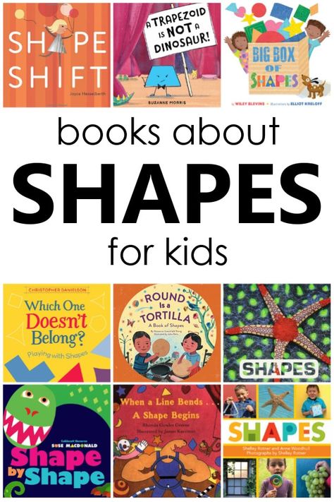 3d Shapes Kindergarten, Preschool Reading Activities, Shape Activities Kindergarten, Preschool Shapes, Preschool Theme Activities, Shapes Lessons, Shapes Kindergarten, Teaching Shapes, 2d And 3d Shapes