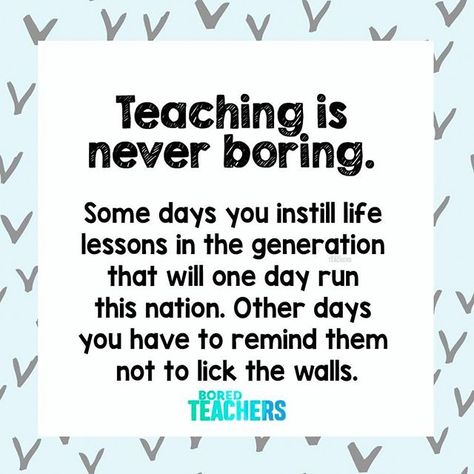 No joke. Teacher Observation, Teacher Humour, Teacher Encouragement, Teaching Memes, Teacher Funnies, Teacher Motivation, Teacher Quotes Funny, Bored Teachers, Teaching Humor